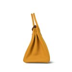 Birkin 30 Jaune Ambre Veau Togo Gold Plated C Stamp - Image 10
