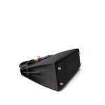 Kelly Sellier 25 Black Epsom Gold Plated Y Stamp - Image 15