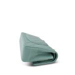 22C Dark Green Caviar Quilted Classic Flap Medium Light Gold Hardware - Image 8