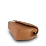Caramel Lambskin Quilted Medium Diana Double Flap Aged Gold Hardware - Image 5