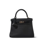 Kelly Touch 25 Retourne Black Lizard/Togo Permabrass Plated B Stamp - Image 8