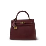 Kelly Sellier 25 Rouge H Veau Sombrero Gold Plated A Stamp - Image 8