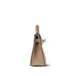 Mini Kelly Sellier II Bi-Color Horseshoe (HSS) Craie/Trench Epsom Permabrass Plated Z Stamp - Image 11