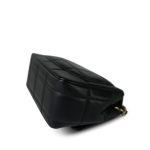 Black Lambskin Quilted Monacoco Mini Square Flap LGHW - Image 10