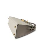 Kelly Sellier 25 Bi-Color Horseshoe (HSS) Craie/Etain Epsom Gold Plated D Stamp - Image 11