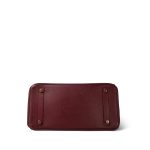 Birkin 30 Rouge H Epsom Gold Plated C Square Stamp - Image 11