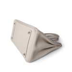 Birkin 30 Craie Togo Palladium Plated C Stamp - Image 6