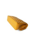 Amber Yellow Caviar Chevron Quilted Classic Flap Small LGHW - Image 18