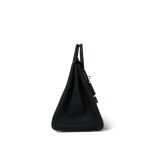 Birkin 25 Noir Togo Gold Plated Z Stamp - Image 15