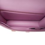 Constance 24 Mauve Sylvestre Epsom Gold Plated U Stamp - Image 9