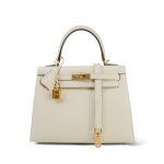 Kelly Sellier 25 Nata Epsom Gold Plated U Stamp - Image 13