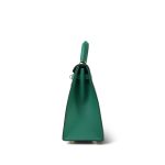 Kelly Sellier 25 Vert Vertigo Veau Epsom Gold Plated C Stamp - Image 10