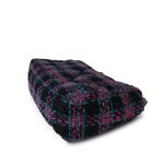 22K Multicolor Tweed Quilted 19 Flap Mixed Hardware Small - Image 14