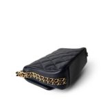 Navy Caviar Quilted CC You Flap Bag Mini GHW - Image 9