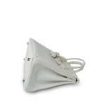 Birkin 25 White Epsom Palladium Plated [N] Stamp - Image 12