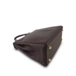 Kelly 25 Retourne Horseshoe (HSS) Ebene Togo Gold Plated B Stamp - Image 21