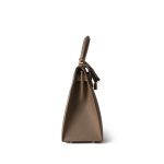 Kelly Sellier 28 Etoupe Epsom Gold Plated T Stamp - Image 11