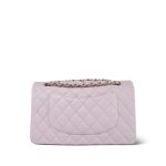 21S Light Pink Caviar Quilted Classic Flap Medium Light Gold Hardware - Image 11