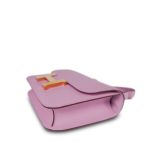 Constance 24 Mauve Sylvestre Epsom Gold Plated U Stamp - Image 8