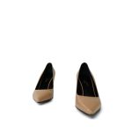 SAINT LAURENT Patent Classic Paris 105 Escarpin Pumps 38 Nude - Image 2