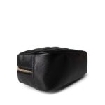 22C Black Caviar Quilted Cosmetic Pouch LGHW - Image 9