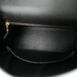 Kelly Sellier 25 Black Epsom Gold Plated Y Stamp - Image 8