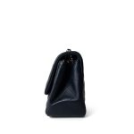 Navy Lambskin Quilted Mini Square Flap Bag LGHW - Image 3