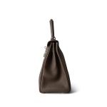 Kelly 28 Retourne Etoupe Clemence Palladium Plated Z Stamp - Image 4