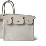 Birkin 30 Beton 3 en 1 Togo Swift Gold Plated B Stamp - Image 13