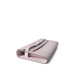 Kelly Wallet To Go Mauve Pale Epsom Palladium Plated B Stamp - Image 9