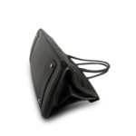 Shoulder Birkin 42 JPG Noir Clemence Palladium Plated [I] Stamp - Image 7