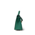 Kelly Sellier 25 Vert Vertigo Veau Epsom Gold Plated C Stamp - Image 11