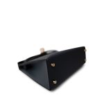 Mini Kelly Sellier Tri-Color Gris Misty/Noir/Alezan Epsom Gold Plated W Stamp - Image 6