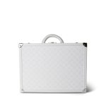 Louis Vuitton Bisten 50 Optic White Monogram Canvas Taigarama Trunk - Image 12