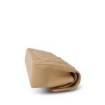 Beige Clair Caviar Quilted Classic Flap Small Silver Hardware - Image 10
