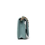 Tiffany Blue Lambskin Quilted 19 Wallet on Chain Mixed Hardware - Image 4