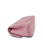 22C Sakura Pink Caviar Quilted Small Classic Flap Light Gold Hardware - Image 7