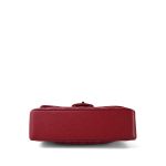 19B Red Caviar Quilted Small Classic Flap Light Gold Hardware - Image 9