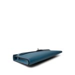 Kelly Cut Clutch Swift Blue Jean Palladium Plated [M] Stamp - Image 8