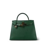Kelly Sellier 28 Green Courchevel Gold Plated (S) Stamp - Image 10