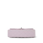 21S Light Pink Caviar Quilted Classic Flap Medium Light Gold Hardware - Image 13