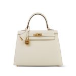 Kelly Sellier 25 Nata Epsom Gold Plated U Stamp