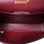 Navy Lambskin Quilted Classic Flap Medium GHW - Image 14