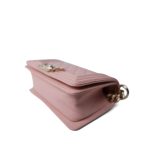 Pink Nude / Pink Clair Boy Bag Small Caviar Quilted LGHW - Image 7