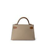 Mini Kelly Sellier Trench/Gold Epsom Gold Plated Y Stamp Horseshoe Stamp (HSS) - Image 6