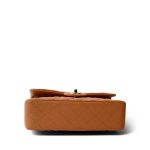 21A Caramel/Light Brown Caviar Quilted Classic Flap Small LGHW - Image 11