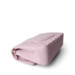 21S Light Pink Caviar Quilted Medium Classic Flap Light Gold Hardware - Image 7
