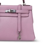 Kelly Retourne 28 Mauve Sylvestre Clemence Palladium Plated U Stamp - Image 18