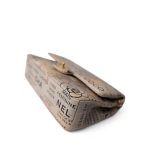 Graffiti Newspaper Medium Classic Double Flap Antique Gold Hardware - Image 7