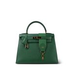 Kelly Sellier 28 Green Courchevel Gold Plated (S) Stamp - Image 6